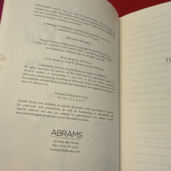 Diary of a Wimpy Kid Book Lot Of 5 by Jeff Kinney. Hardcover Various. Brand New! - Picture 8 of 8